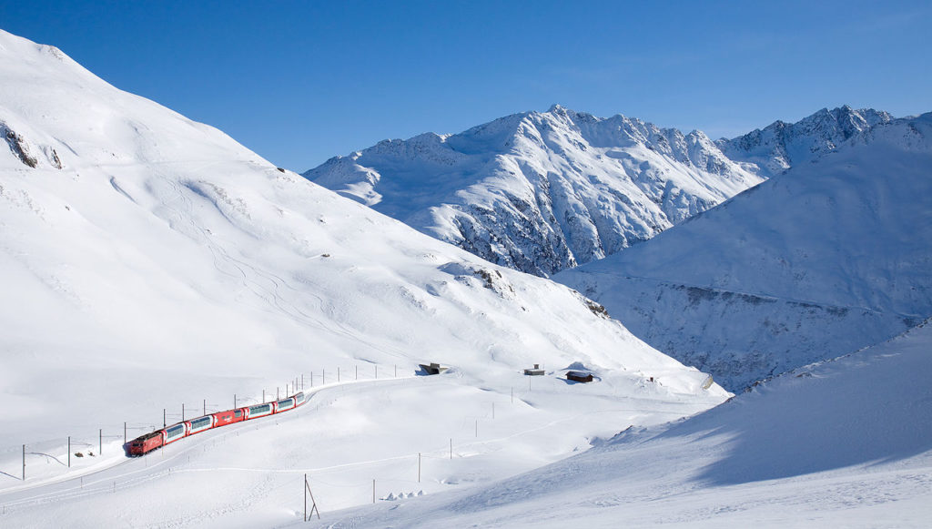 Oberalp Pass Via Glacier Express