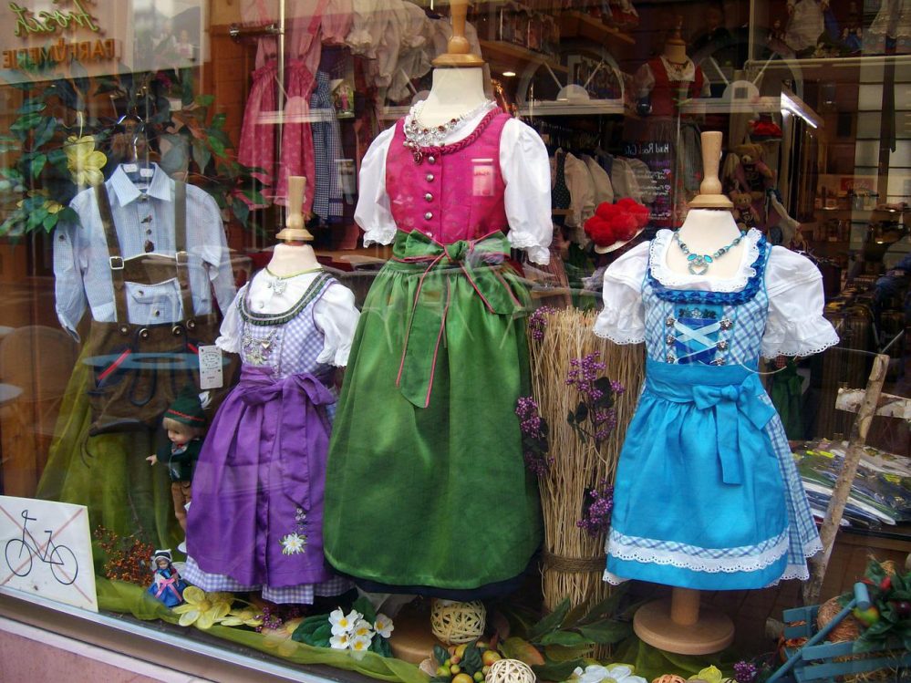 Traditional swiss women's clearance clothing